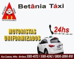 taxi betania telefone